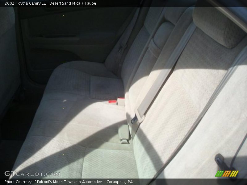 Desert Sand Mica / Taupe 2002 Toyota Camry LE