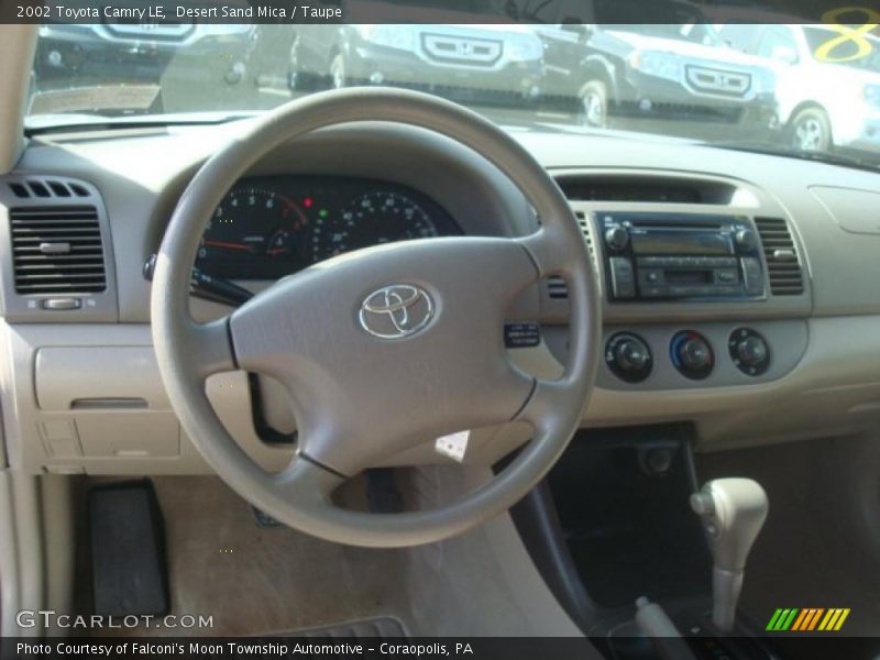 Desert Sand Mica / Taupe 2002 Toyota Camry LE
