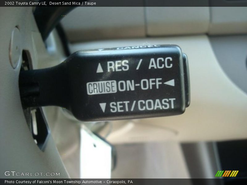 Desert Sand Mica / Taupe 2002 Toyota Camry LE