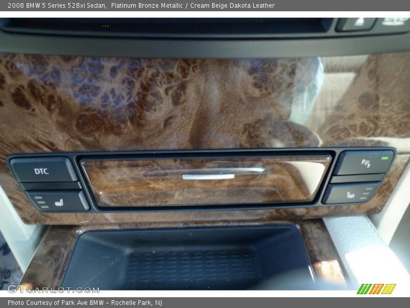 Platinum Bronze Metallic / Cream Beige Dakota Leather 2008 BMW 5 Series 528xi Sedan