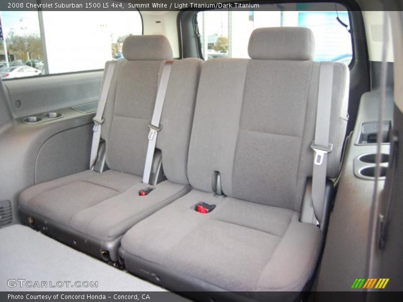 Summit White / Light Titanium/Dark Titanium 2008 Chevrolet Suburban 1500 LS 4x4