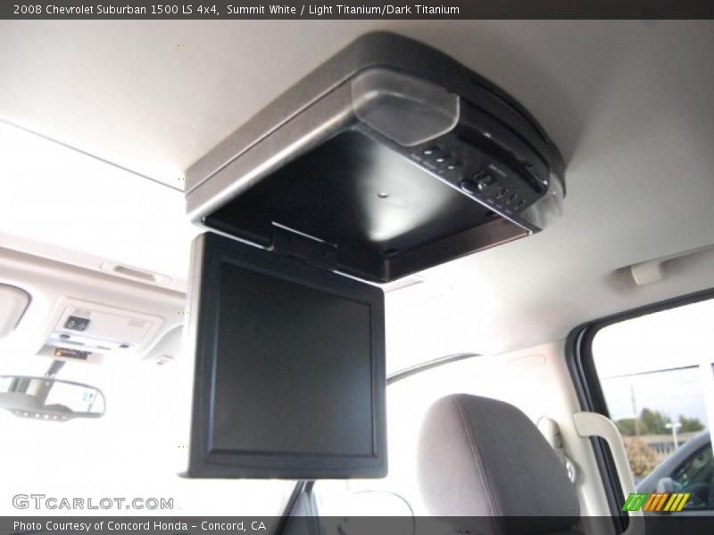 Summit White / Light Titanium/Dark Titanium 2008 Chevrolet Suburban 1500 LS 4x4