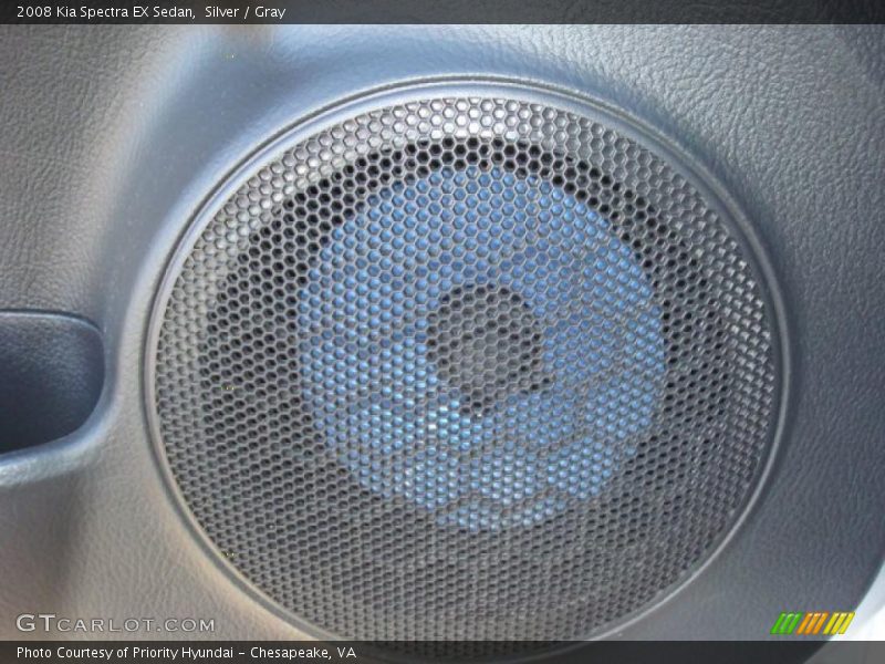 Silver / Gray 2008 Kia Spectra EX Sedan