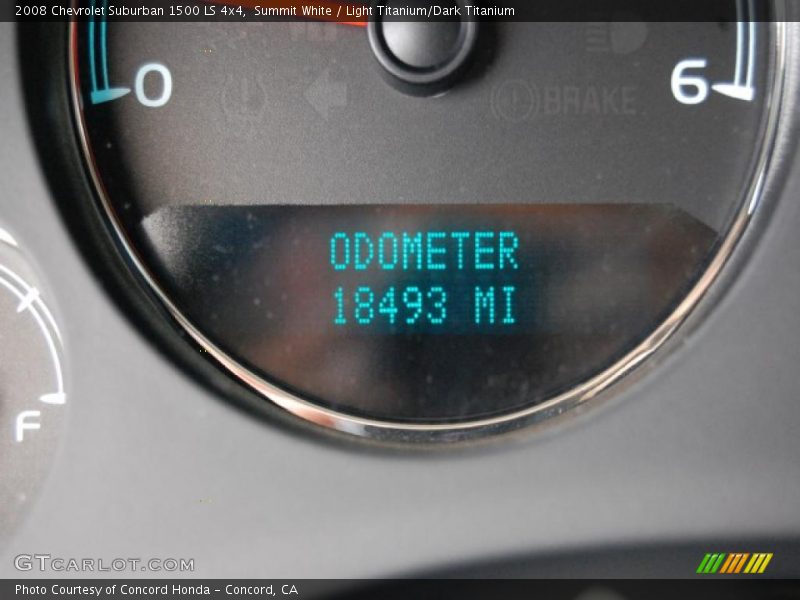 Summit White / Light Titanium/Dark Titanium 2008 Chevrolet Suburban 1500 LS 4x4