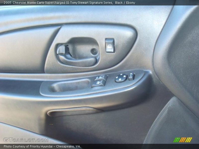 Black / Ebony 2005 Chevrolet Monte Carlo Supercharged SS Tony Stewart Signature Series