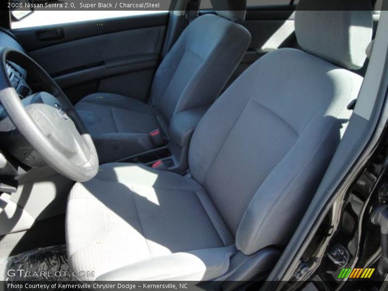 Super Black / Charcoal/Steel 2008 Nissan Sentra 2.0