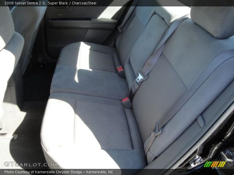 Super Black / Charcoal/Steel 2008 Nissan Sentra 2.0