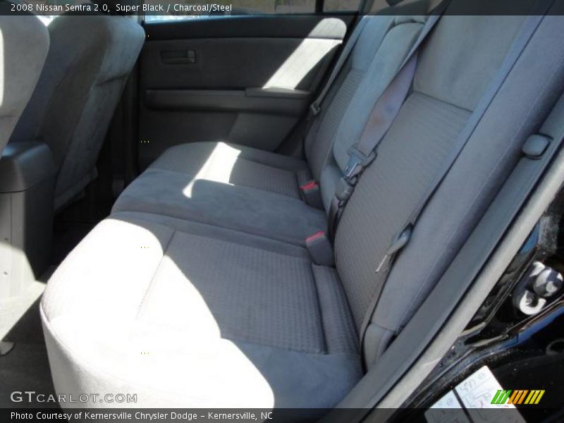 Super Black / Charcoal/Steel 2008 Nissan Sentra 2.0