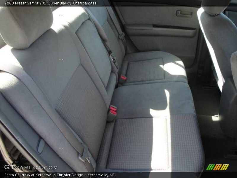 Super Black / Charcoal/Steel 2008 Nissan Sentra 2.0