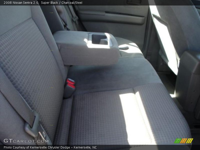 Super Black / Charcoal/Steel 2008 Nissan Sentra 2.0