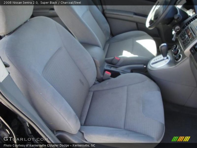 Super Black / Charcoal/Steel 2008 Nissan Sentra 2.0