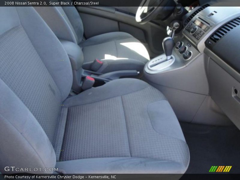 Super Black / Charcoal/Steel 2008 Nissan Sentra 2.0