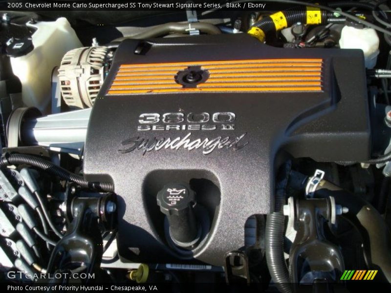Black / Ebony 2005 Chevrolet Monte Carlo Supercharged SS Tony Stewart Signature Series
