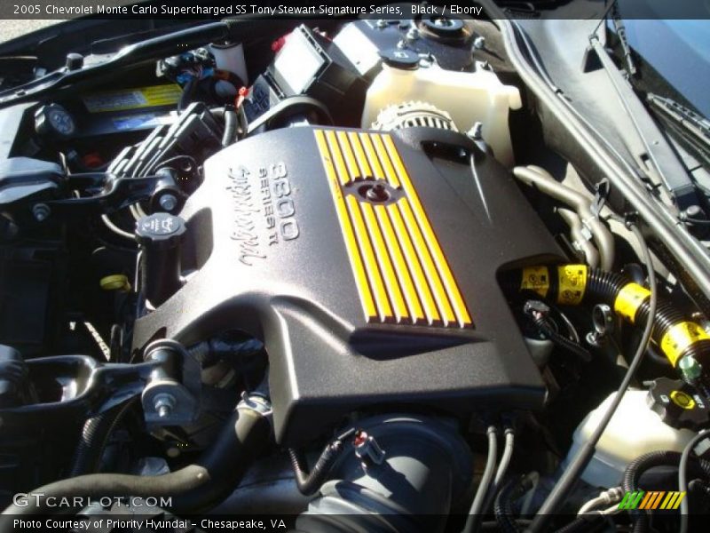 Black / Ebony 2005 Chevrolet Monte Carlo Supercharged SS Tony Stewart Signature Series