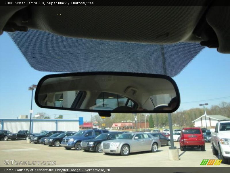Super Black / Charcoal/Steel 2008 Nissan Sentra 2.0