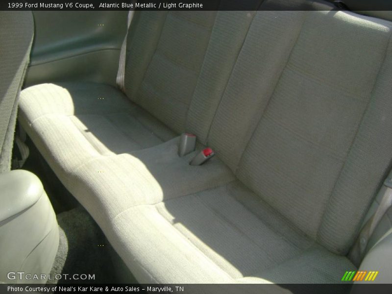 Atlantic Blue Metallic / Light Graphite 1999 Ford Mustang V6 Coupe