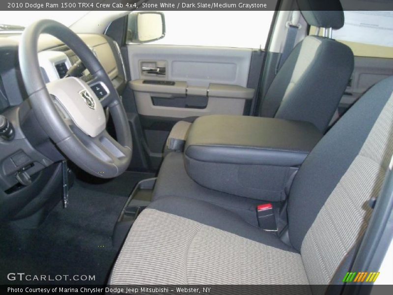 Stone White / Dark Slate/Medium Graystone 2010 Dodge Ram 1500 TRX4 Crew Cab 4x4