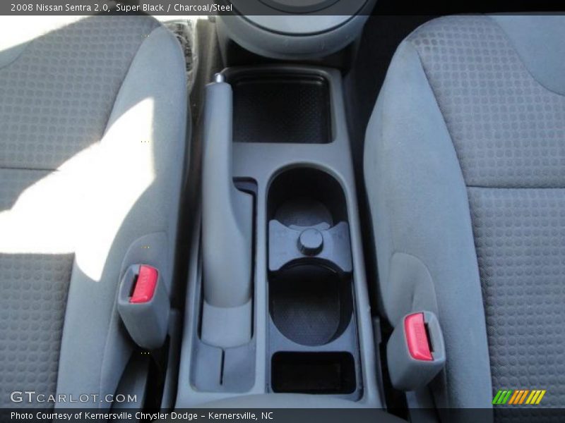Super Black / Charcoal/Steel 2008 Nissan Sentra 2.0