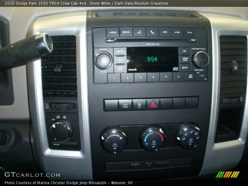Stone White / Dark Slate/Medium Graystone 2010 Dodge Ram 1500 TRX4 Crew Cab 4x4