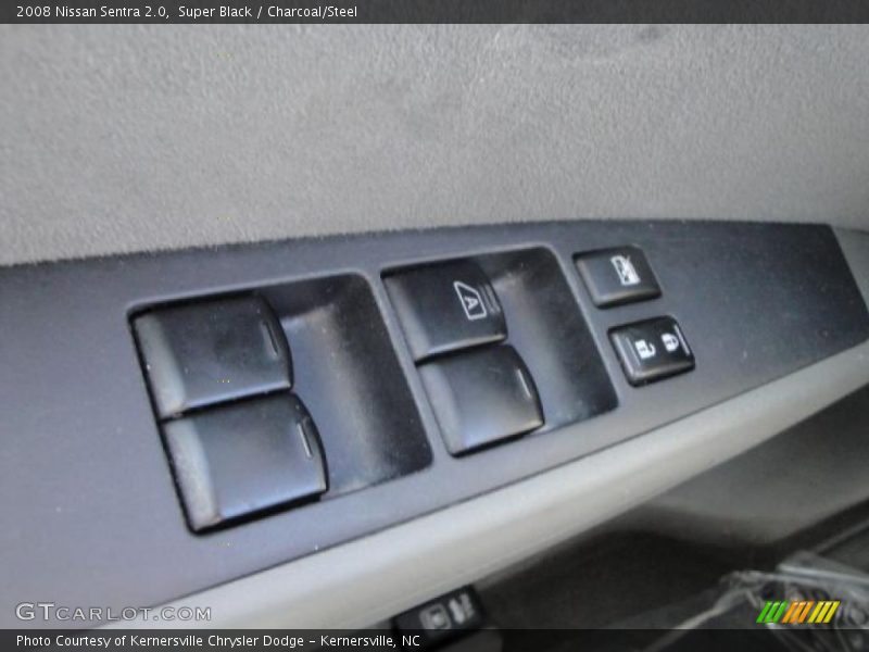 Super Black / Charcoal/Steel 2008 Nissan Sentra 2.0