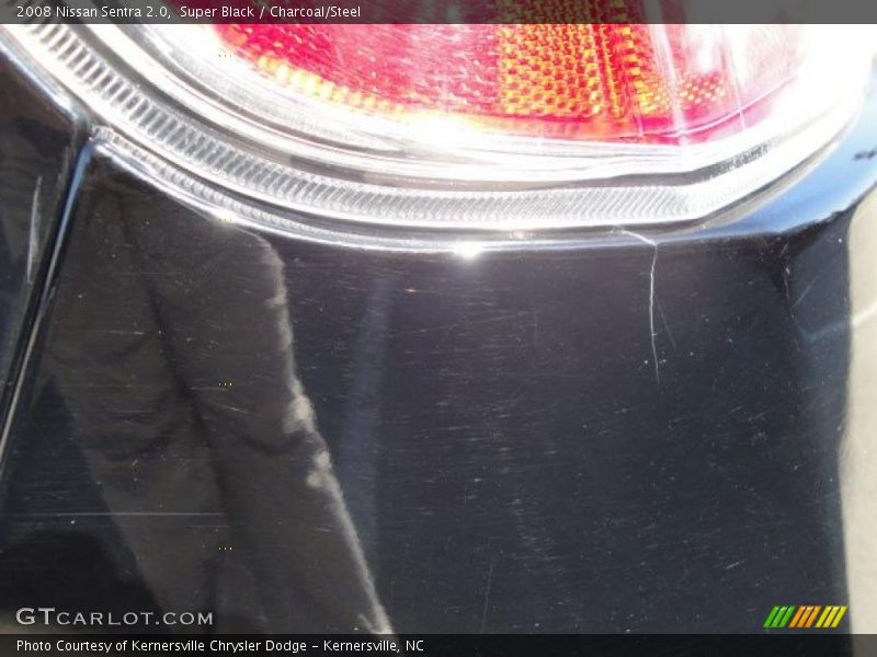 Super Black / Charcoal/Steel 2008 Nissan Sentra 2.0