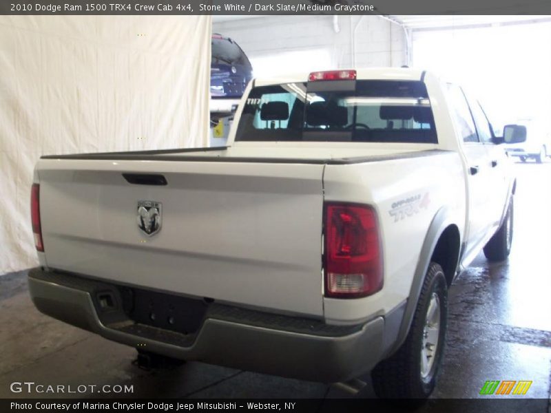 Stone White / Dark Slate/Medium Graystone 2010 Dodge Ram 1500 TRX4 Crew Cab 4x4