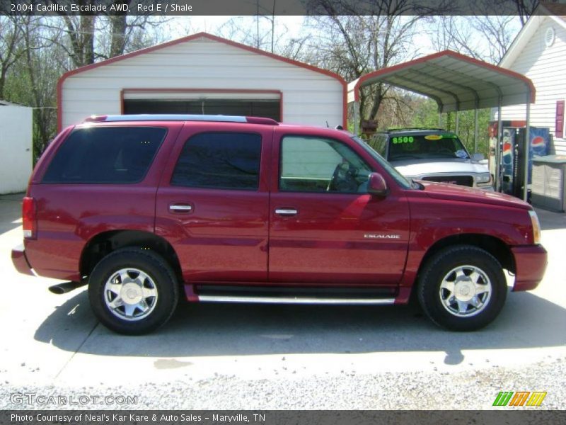 Red E / Shale 2004 Cadillac Escalade AWD