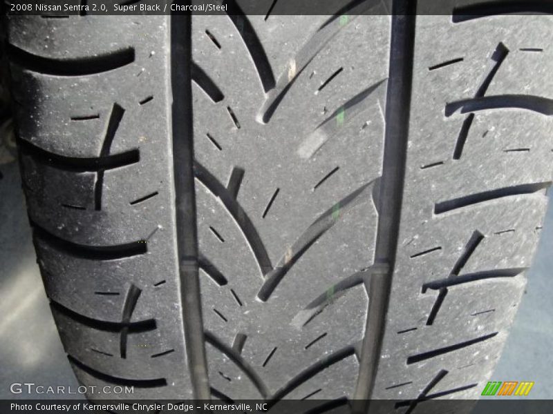 Super Black / Charcoal/Steel 2008 Nissan Sentra 2.0