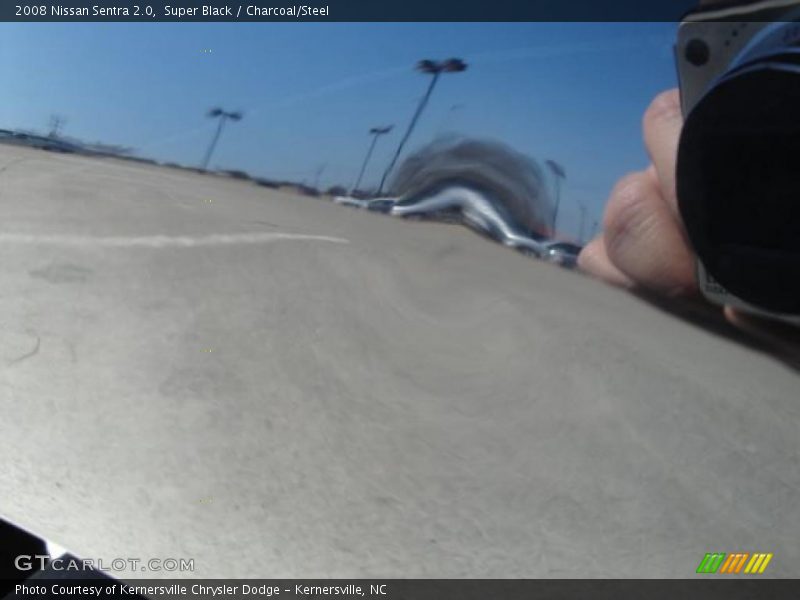Super Black / Charcoal/Steel 2008 Nissan Sentra 2.0