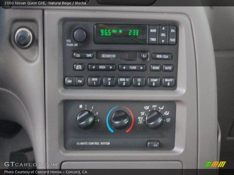 Natural Beige / Mocha 2000 Nissan Quest GXE