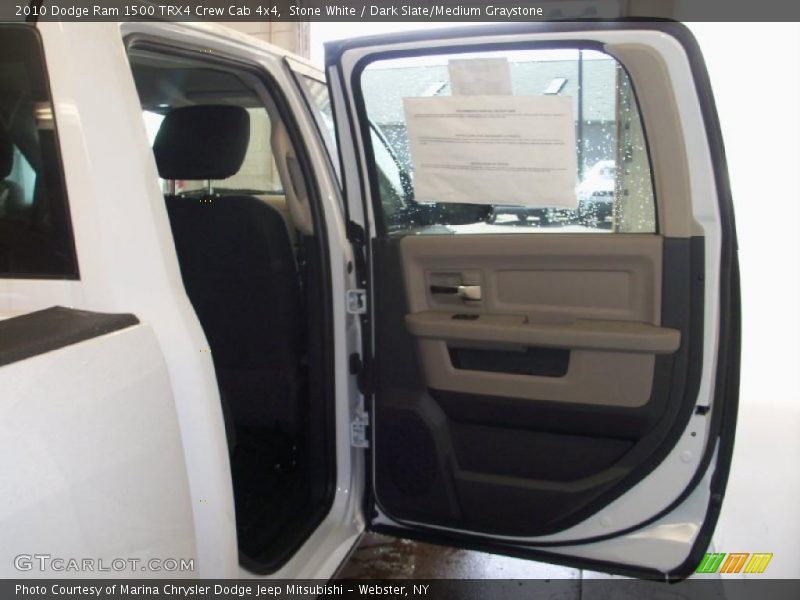 Stone White / Dark Slate/Medium Graystone 2010 Dodge Ram 1500 TRX4 Crew Cab 4x4