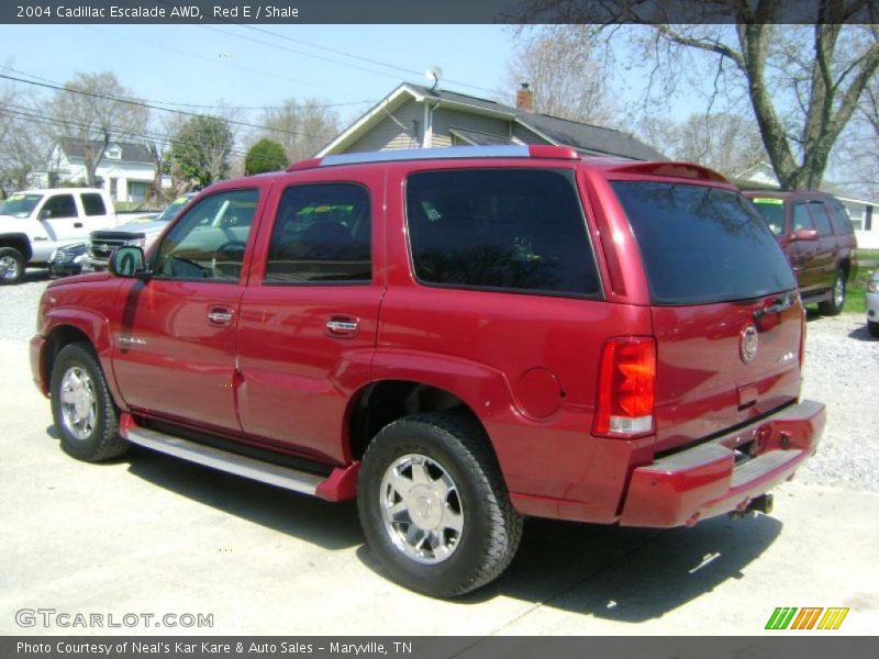 Red E / Shale 2004 Cadillac Escalade AWD