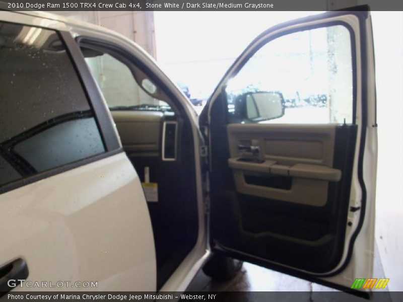 Stone White / Dark Slate/Medium Graystone 2010 Dodge Ram 1500 TRX4 Crew Cab 4x4
