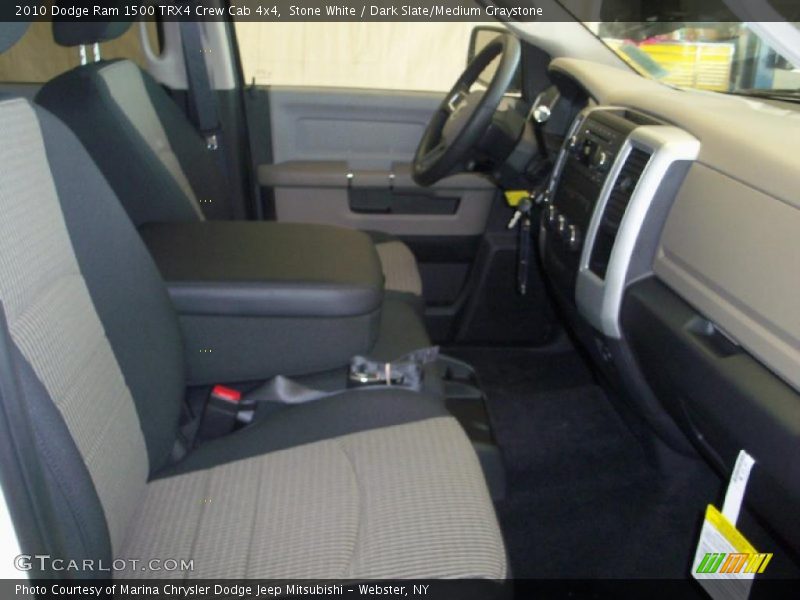 Stone White / Dark Slate/Medium Graystone 2010 Dodge Ram 1500 TRX4 Crew Cab 4x4