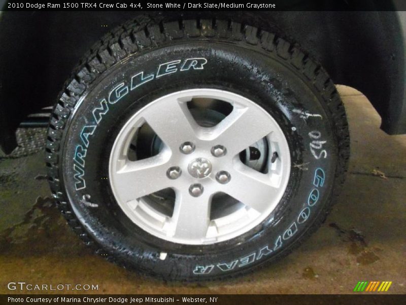 Stone White / Dark Slate/Medium Graystone 2010 Dodge Ram 1500 TRX4 Crew Cab 4x4