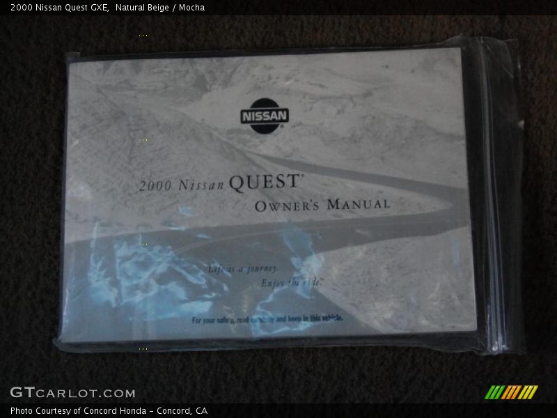 Natural Beige / Mocha 2000 Nissan Quest GXE