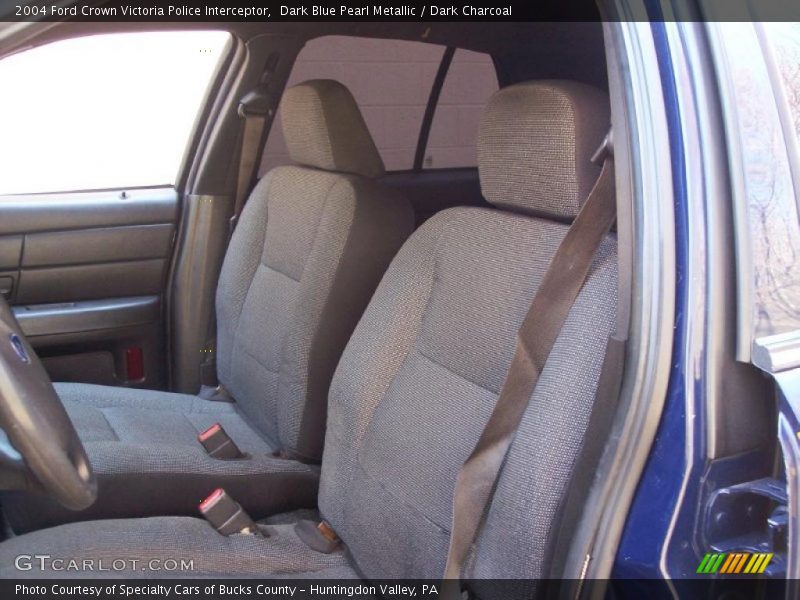 Dark Blue Pearl Metallic / Dark Charcoal 2004 Ford Crown Victoria Police Interceptor
