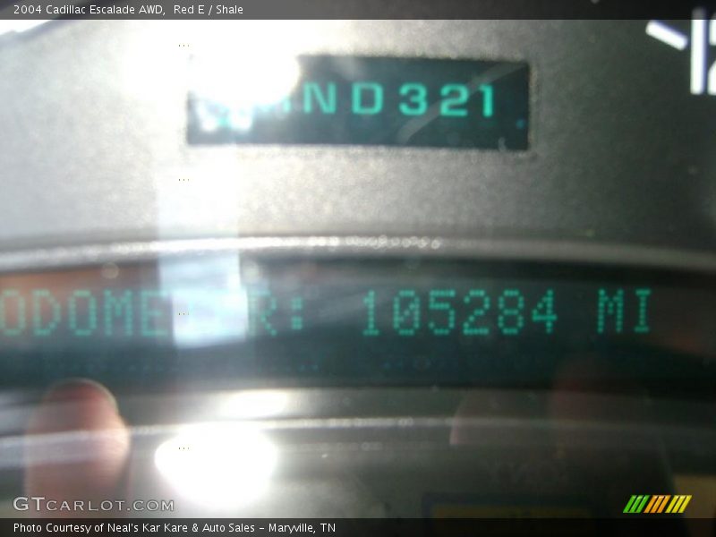 Red E / Shale 2004 Cadillac Escalade AWD