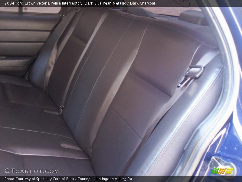Dark Blue Pearl Metallic / Dark Charcoal 2004 Ford Crown Victoria Police Interceptor