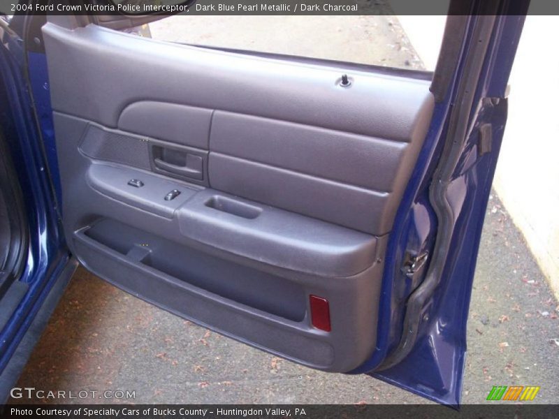 Dark Blue Pearl Metallic / Dark Charcoal 2004 Ford Crown Victoria Police Interceptor