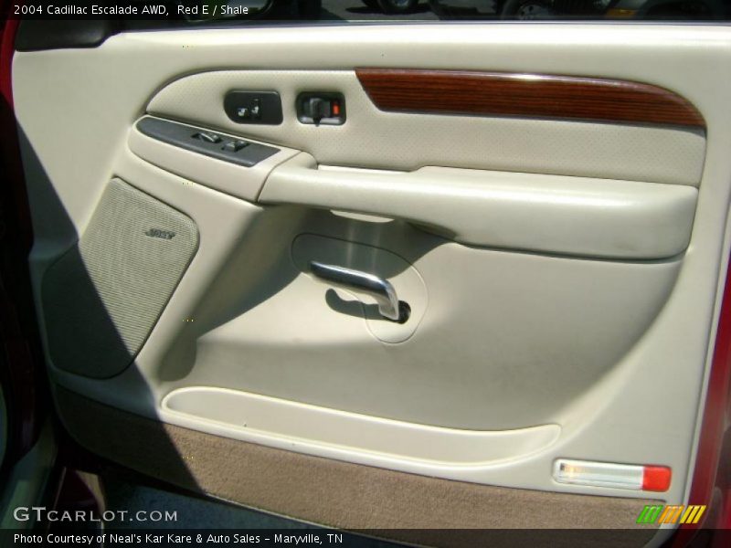 Red E / Shale 2004 Cadillac Escalade AWD