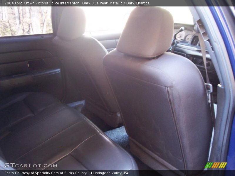 Dark Blue Pearl Metallic / Dark Charcoal 2004 Ford Crown Victoria Police Interceptor