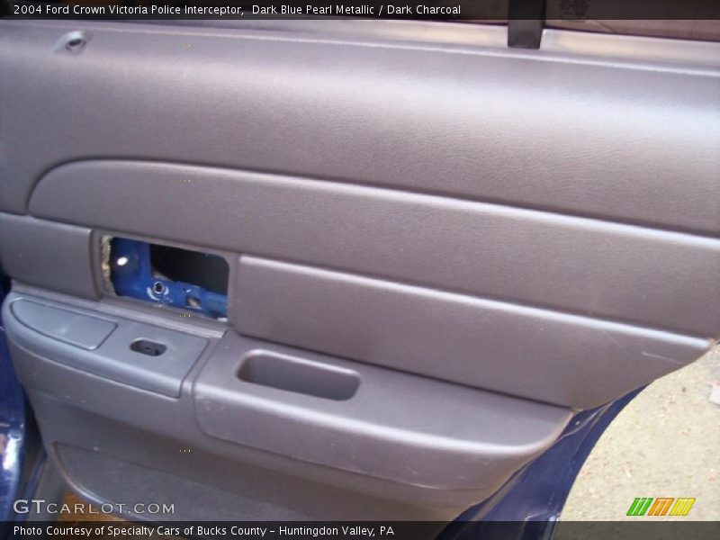 Dark Blue Pearl Metallic / Dark Charcoal 2004 Ford Crown Victoria Police Interceptor