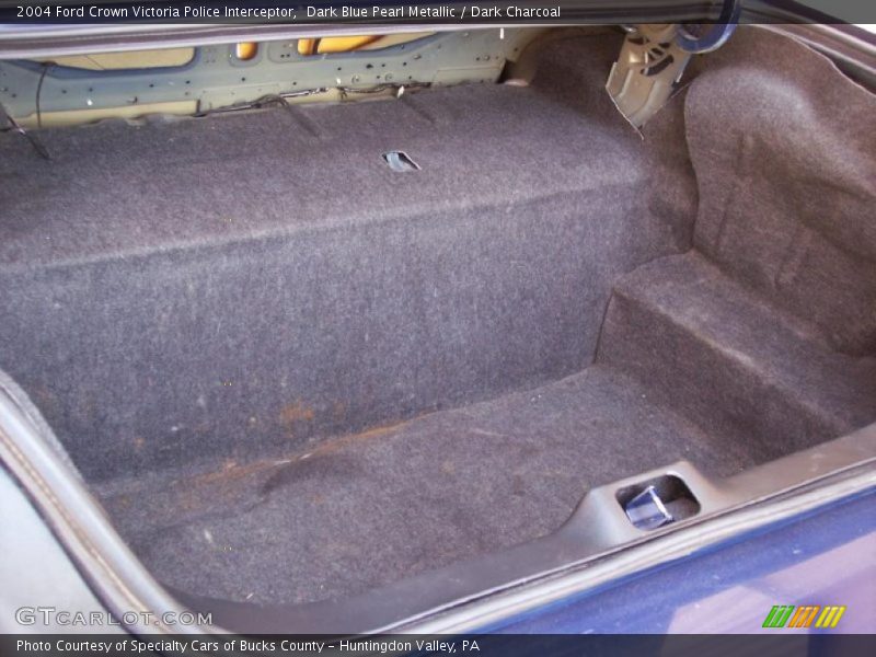 Dark Blue Pearl Metallic / Dark Charcoal 2004 Ford Crown Victoria Police Interceptor