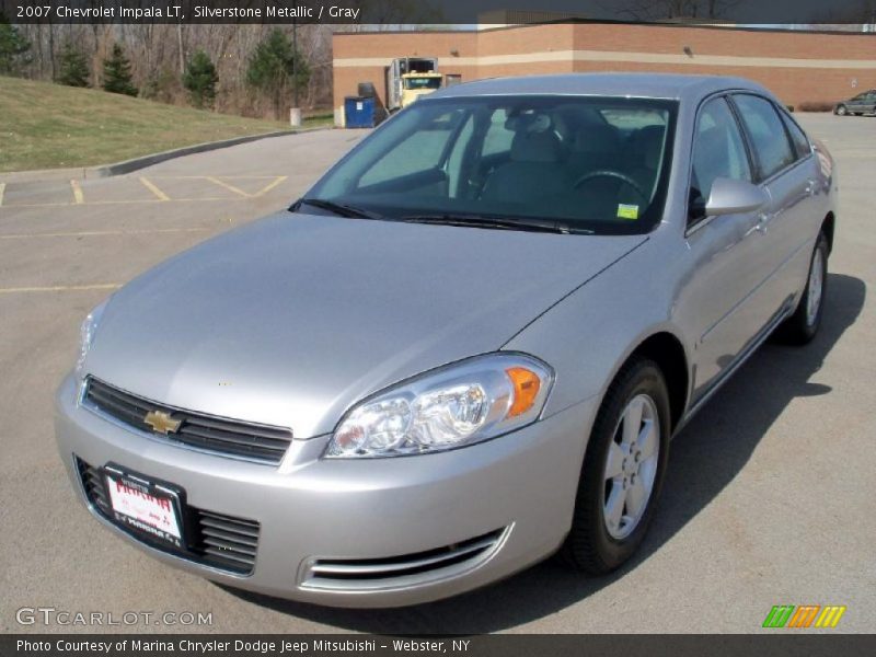 Silverstone Metallic / Gray 2007 Chevrolet Impala LT