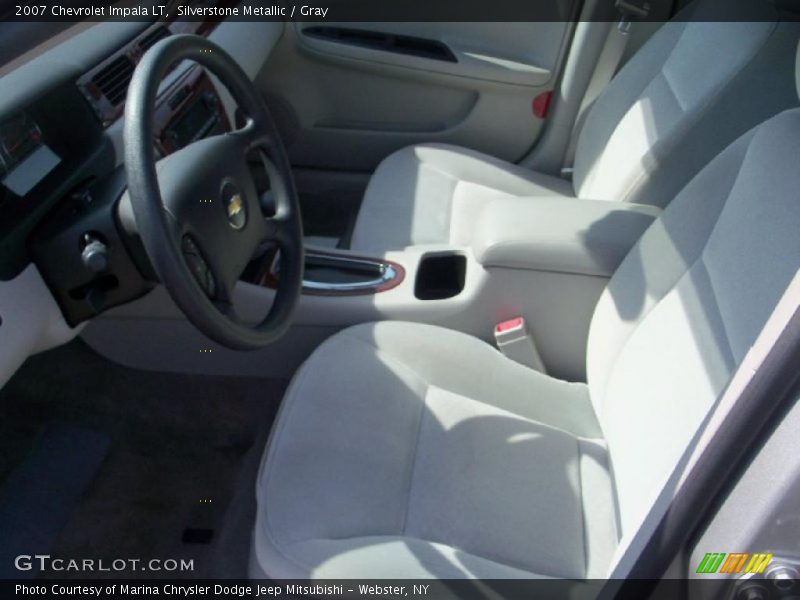 Silverstone Metallic / Gray 2007 Chevrolet Impala LT