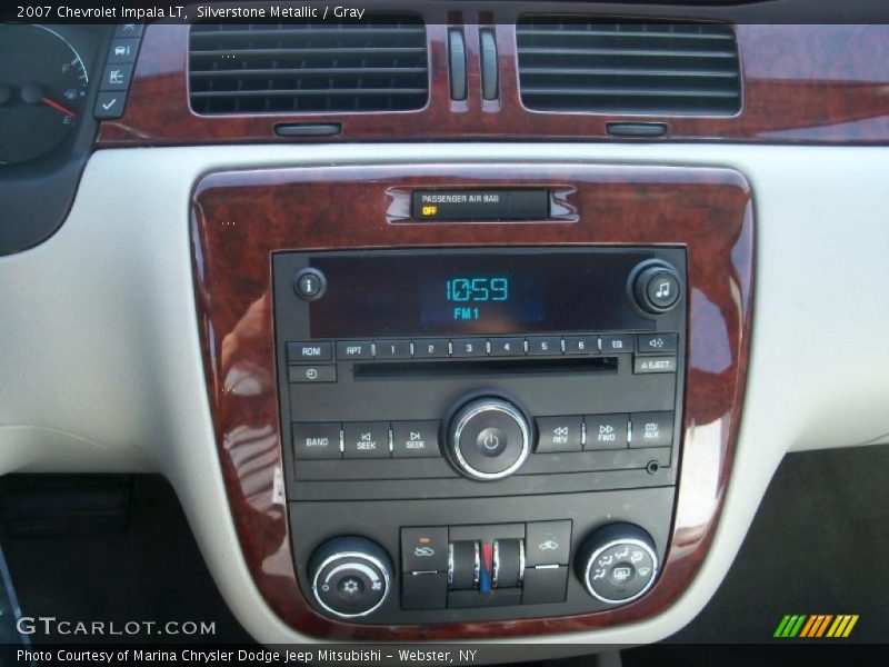 Silverstone Metallic / Gray 2007 Chevrolet Impala LT