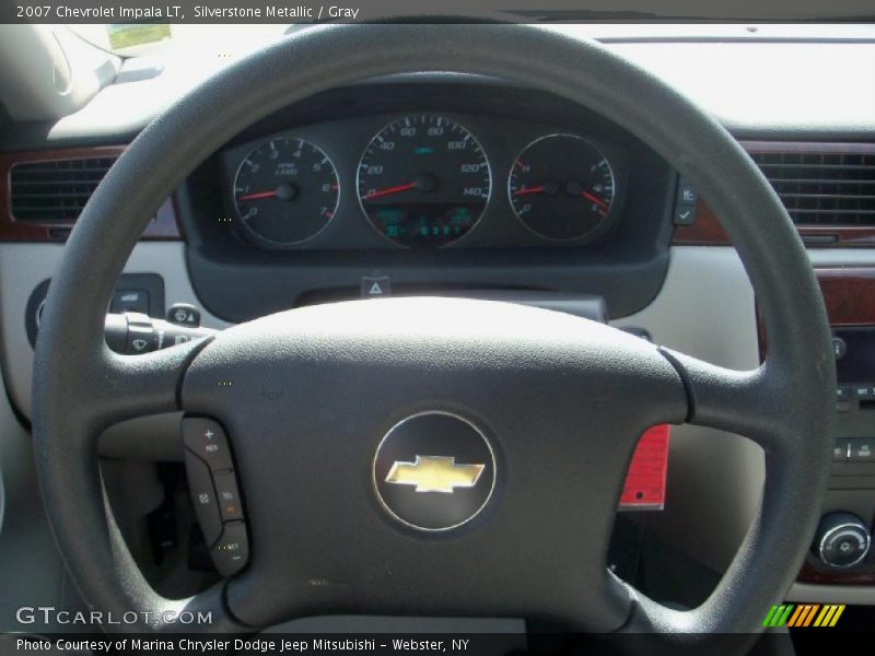 Silverstone Metallic / Gray 2007 Chevrolet Impala LT