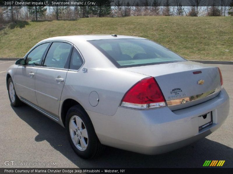 Silverstone Metallic / Gray 2007 Chevrolet Impala LT