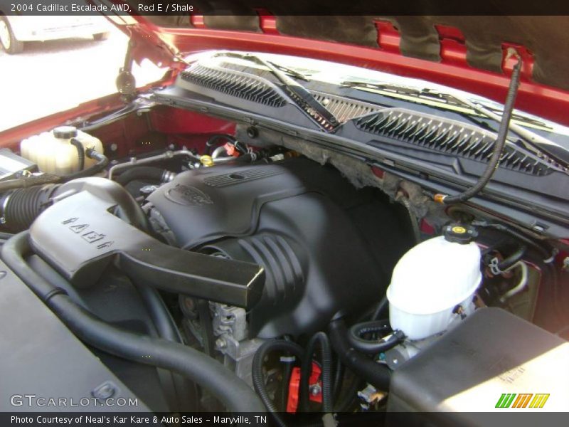 Red E / Shale 2004 Cadillac Escalade AWD